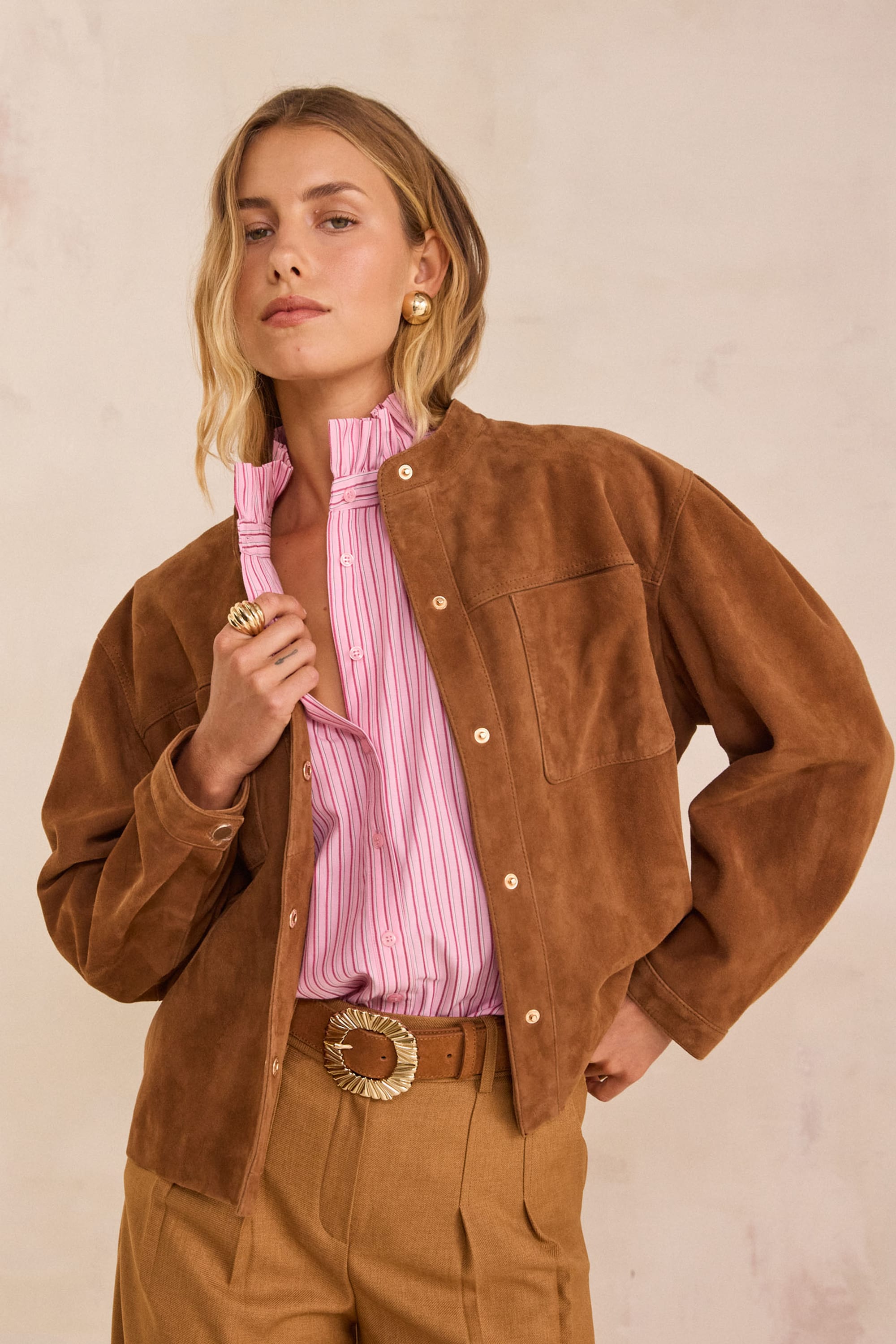 leather jackets woman | Maison 123