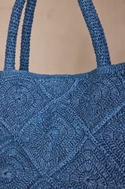 MARLON raffia tote bag;${refinementColor}