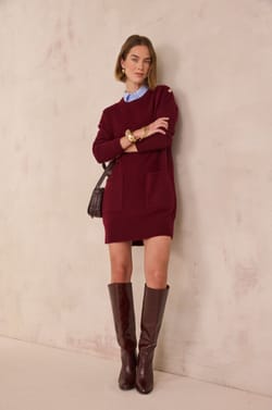 BENIE jumper dress;${refinementColor}