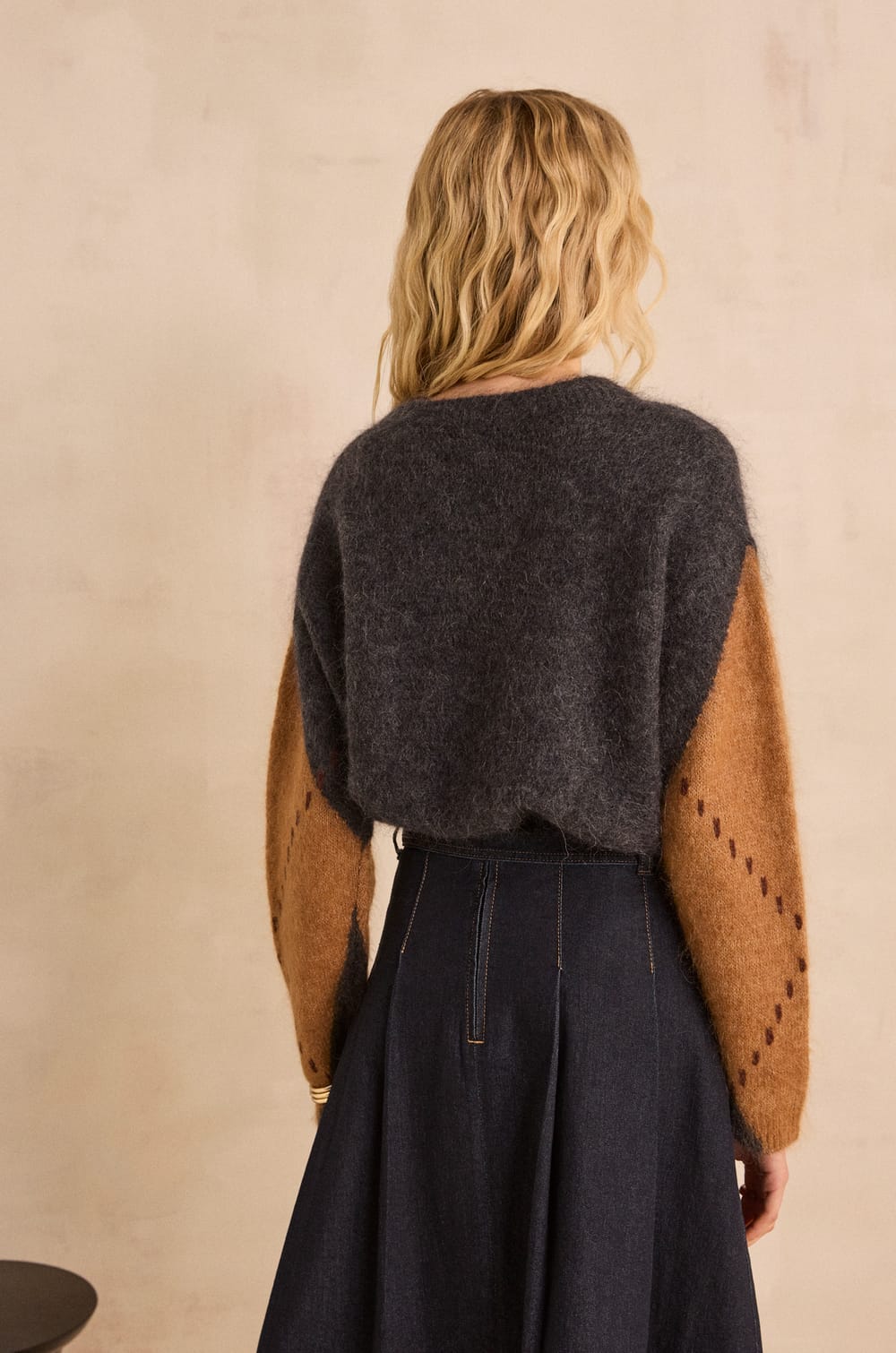 ALFONZO mohair blend sweater;${refinementColor}