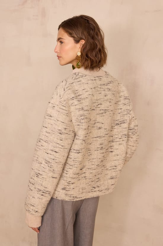 COLETTE tweed jacket;${refinementColor}