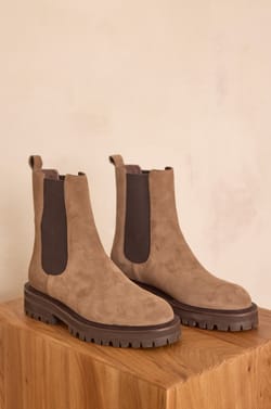 Bottines en cuir VICTOIRE;${refinementColor}