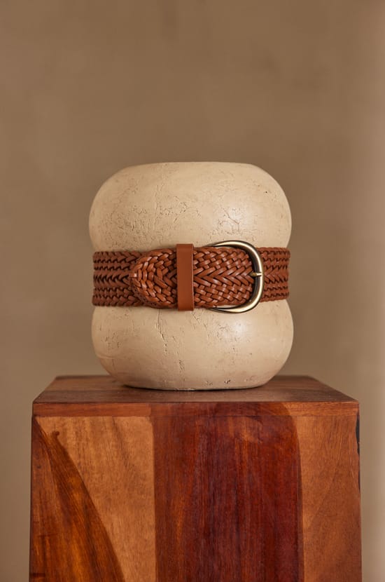 Ceinture tress&eacute;e VAL;${refinementColor}