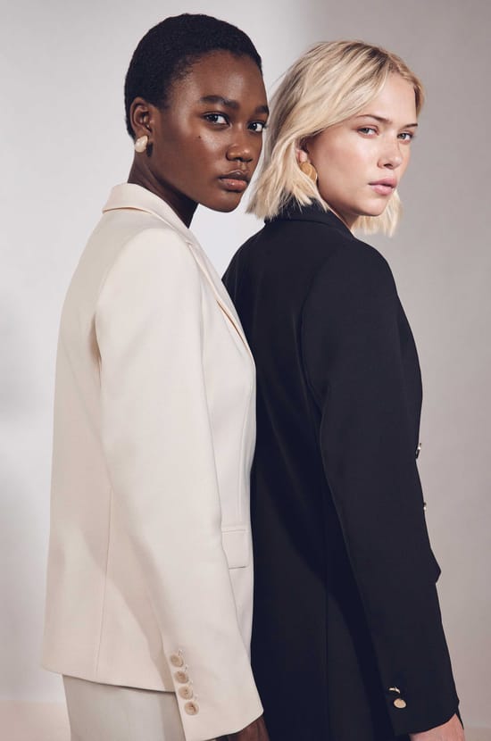 SIMONE B suit jacket;${refinementColor}