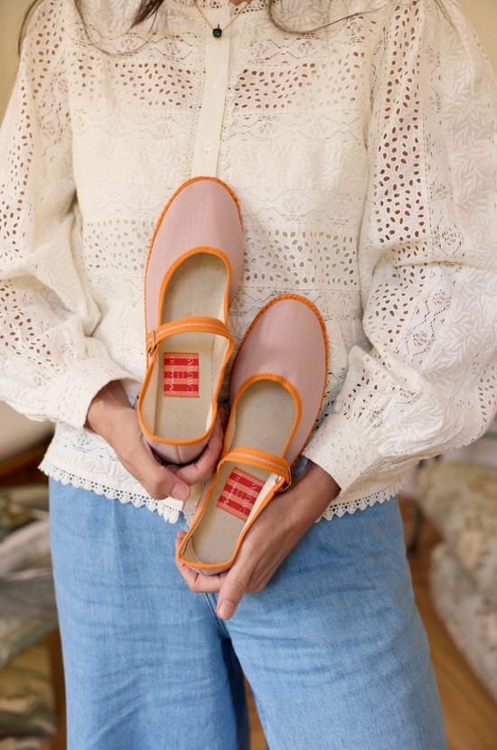 Friulanes en lin et coton BOHEME Maison 123 x Cayumas;${refinementColor}