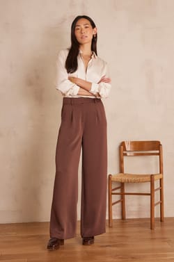 Pantalon large FLAUBERT;${refinementColor}