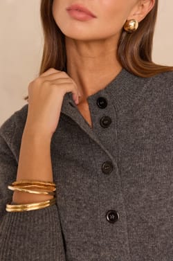 CHRIS cardigan in wool and yak;${refinementColor}