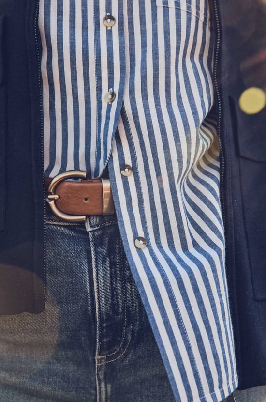  VICTOR leather belt;${refinementColor}