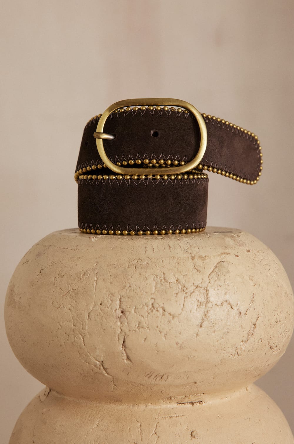 JASMINE leather Belt;${refinementColor}