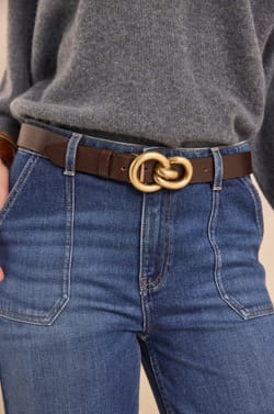 Losse ALESS jeans in denim;${refinementColor}