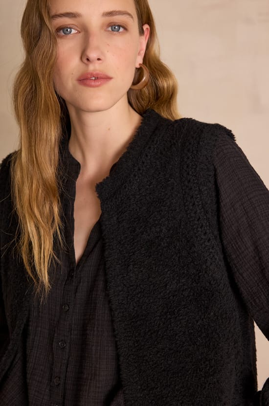 BAYANE wool Cardigan;${refinementColor}