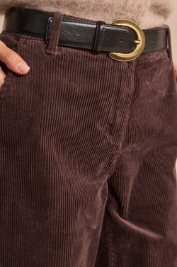 FERGUSON cotton blend pants;${refinementColor}