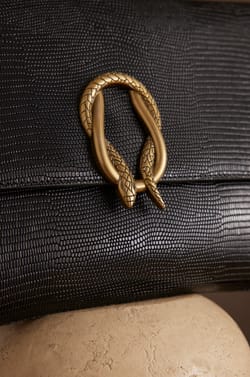 Bolso de mano LEON de cuero;${refinementColor}