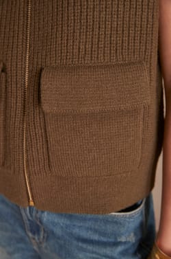 Gilet sans manches en laine SIMON;${refinementColor}