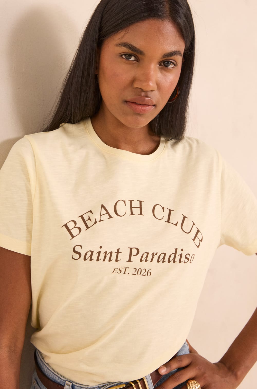 TONY short-sleeve cotton T-shirt;${refinementColor}
