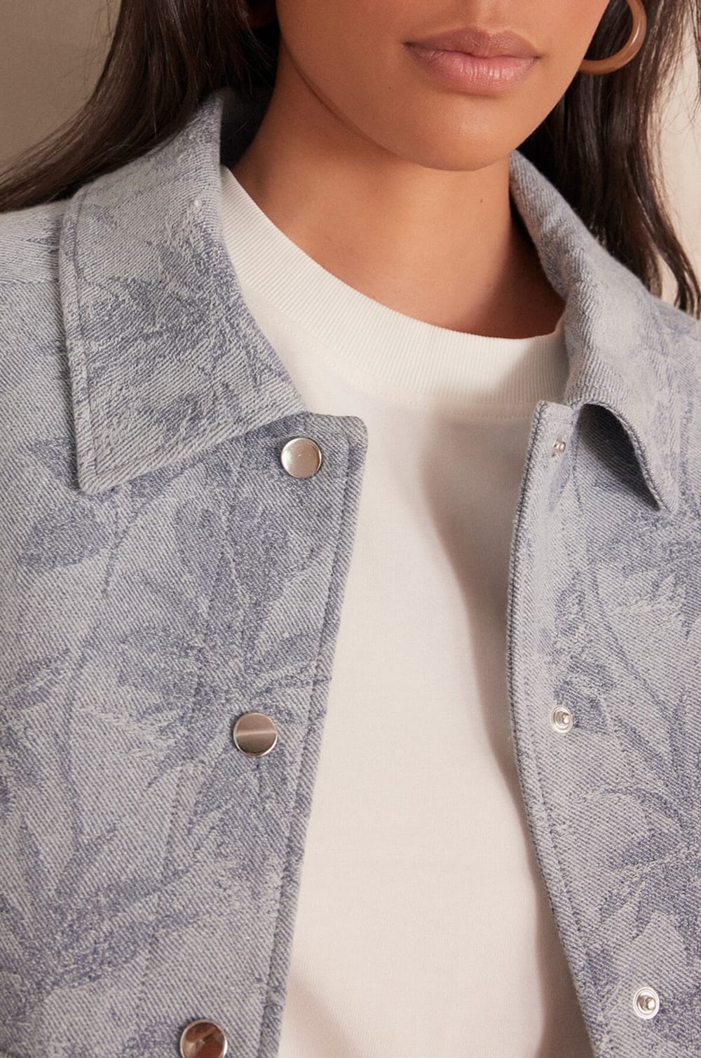 Veste COLOMBE en coton;${refinementColor}