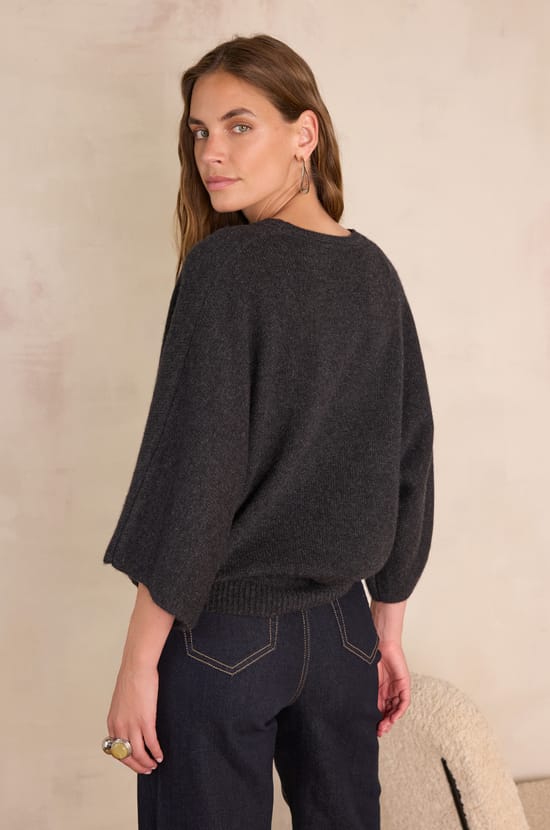 CODY jumper in 100% cashmere;${refinementColor}