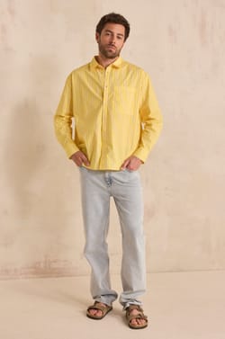 Jean unisexe droit en coton m&eacute;lang&eacute; PASSIONNANT;${refinementColor}