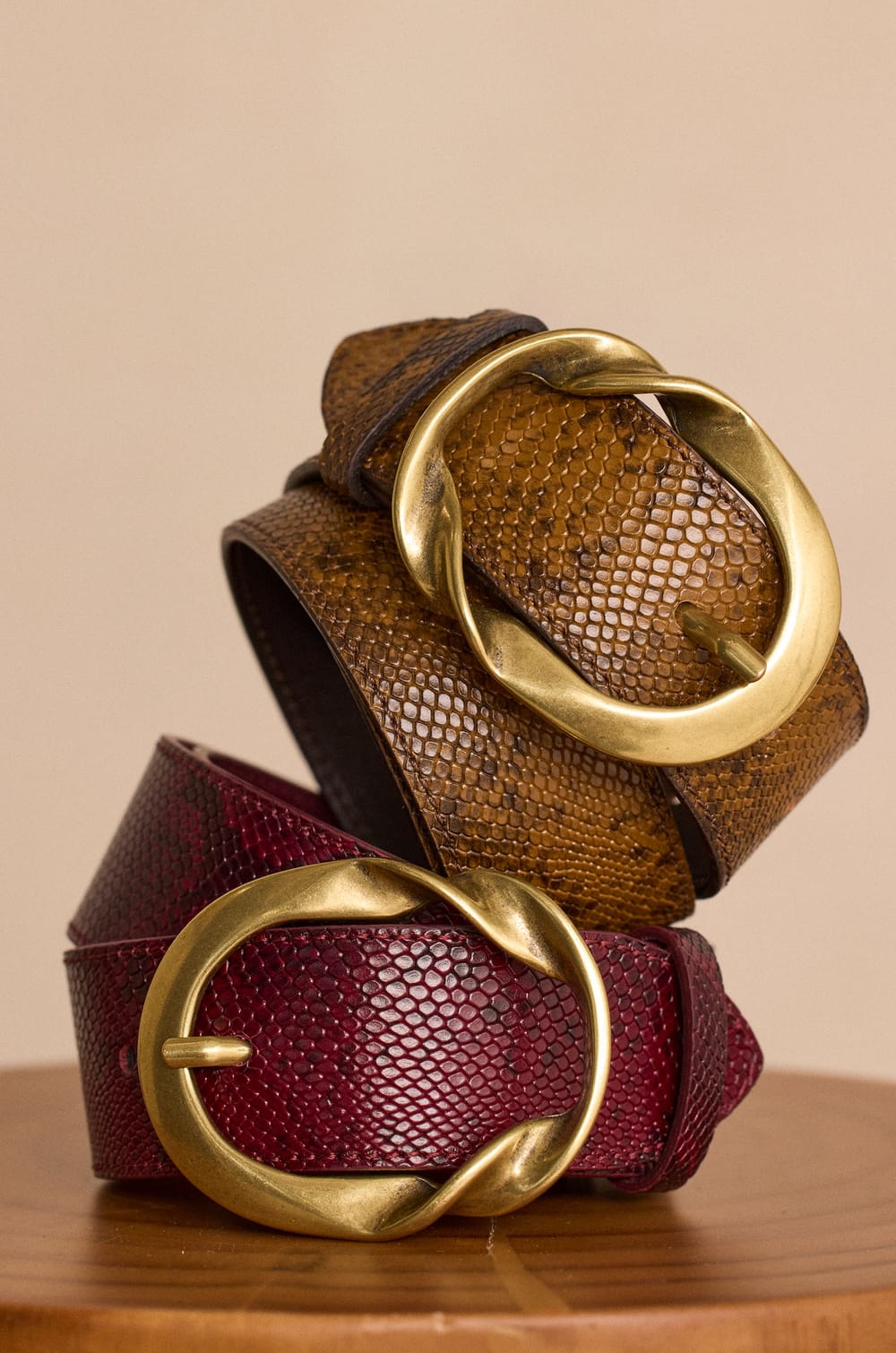 Ceinture large en cuir VALENTIN;${refinementColor}