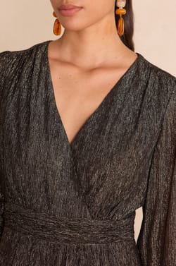Robe longue iris&eacute; LOUMIA;${refinementColor}