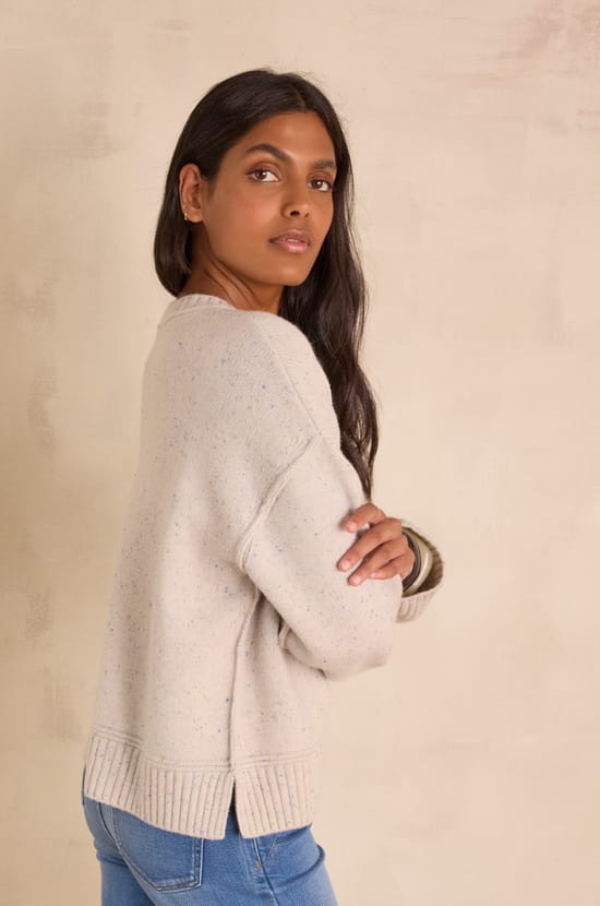 BALANTIN jumper in 100% wool;${refinementColor}