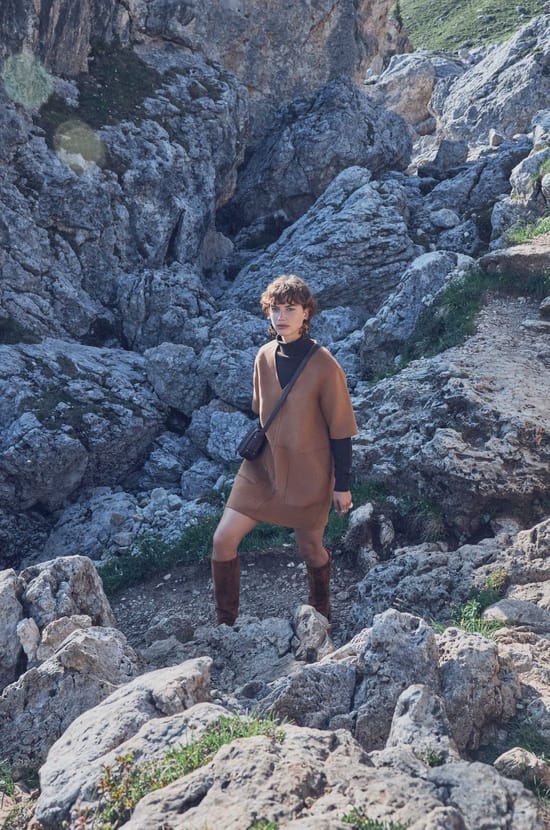 Robe courte en laine ROSARIO;${refinementColor}