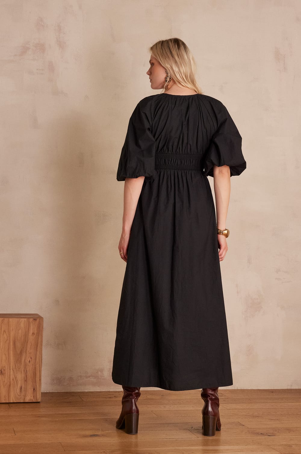 RAISON cotton dress;${refinementColor}
