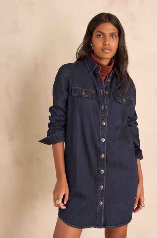 MERCY cotton dress;${refinementColor}