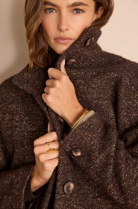 ARMANCE wool coat;${refinementColor}