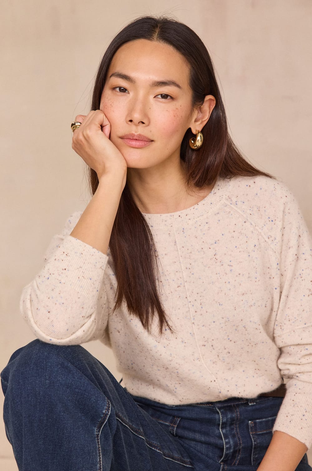 Jumper in 100% 2-ply cashmere ARY BIS;${refinementColor}