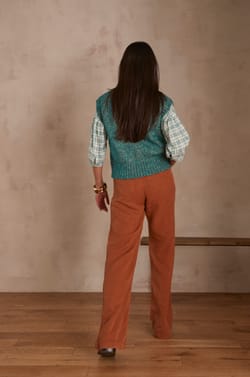 Pantalon large SANDY;${refinementColor}