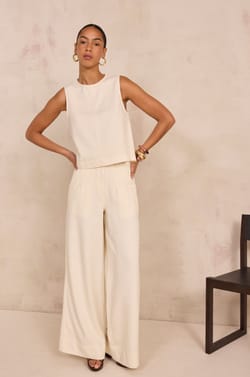 DAISY wide pants;${refinementColor}