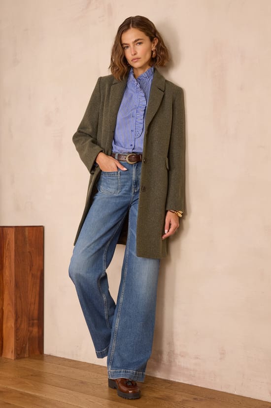 ANABELLE wool coat;${refinementColor}