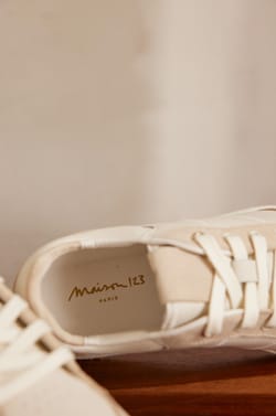 Basket VELORA en cuir;${refinementColor}