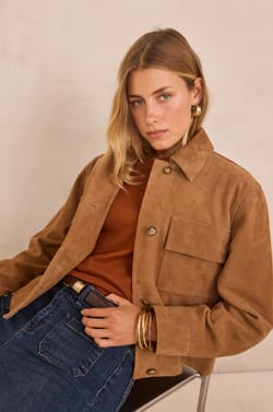 LISA linen and cotton sweatshirt;${refinementColor}