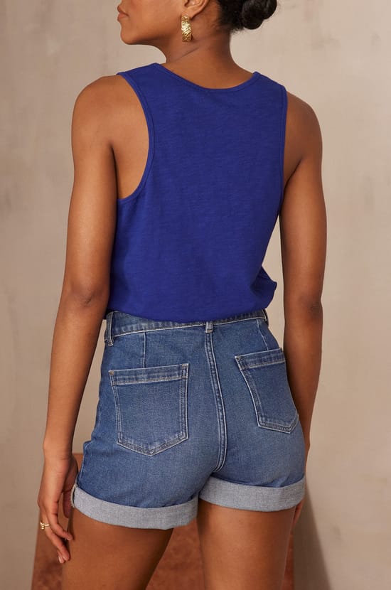 D&eacute;bardeur ARIANE en coton;${refinementColor}