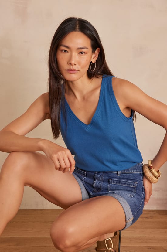 FARAH cotton tanktop;${refinementColor}