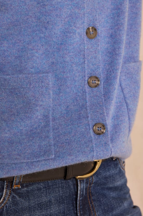 Arthur sleeveless cashmere sweater;${refinementColor}