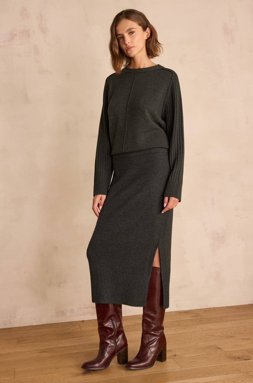 BROOKLYN ribbed wool jumper;${refinementColor}