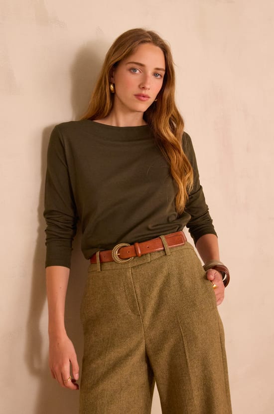 TANGUY organic cotton T-shirt;${refinementColor}