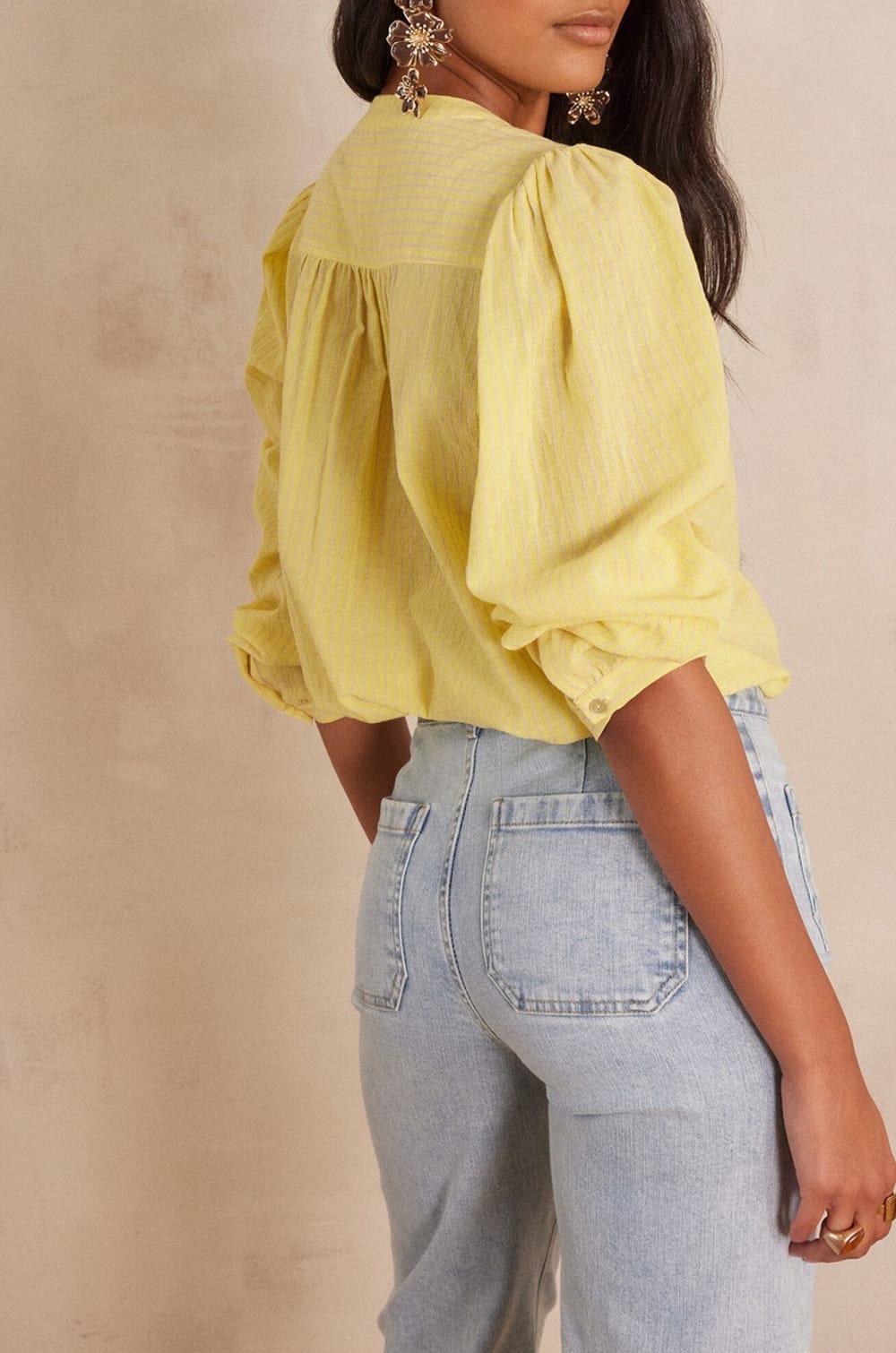 Blouse SAPHIR en coton;${refinementColor}