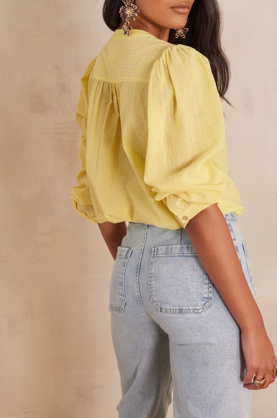 Blouse SAPHIR en coton;${refinementColor}