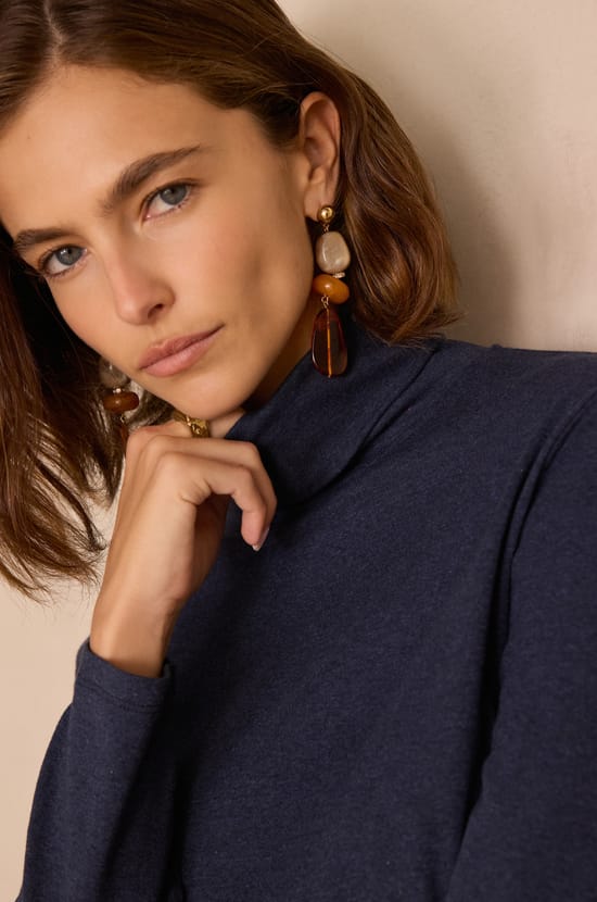 FERGUIE turtleneck T-shirt;${refinementColor}