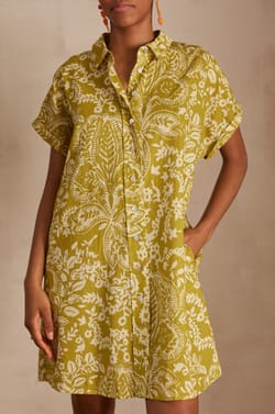 LOUISIANA Leinenhemd Kleid;${refinementColor}