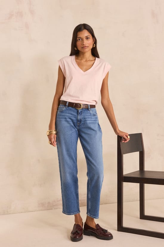 T-shirt en coton DELYA ;${refinementColor}