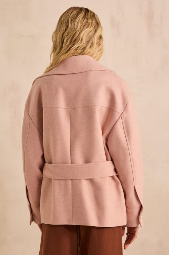 Manteau en laine m&eacute;lang&eacute; CAMERON;${refinementColor}