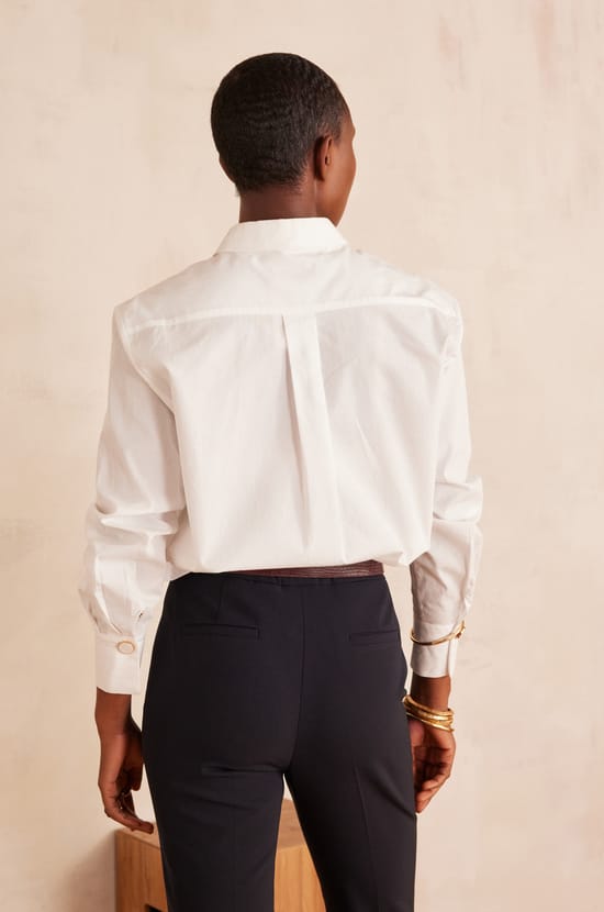 ESMERALDA cotton shirt;${refinementColor}