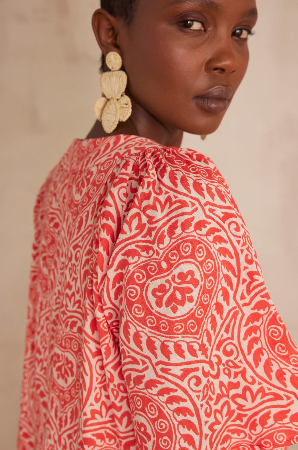 Robe ROMA en coton imprim&eacute;;${refinementColor}