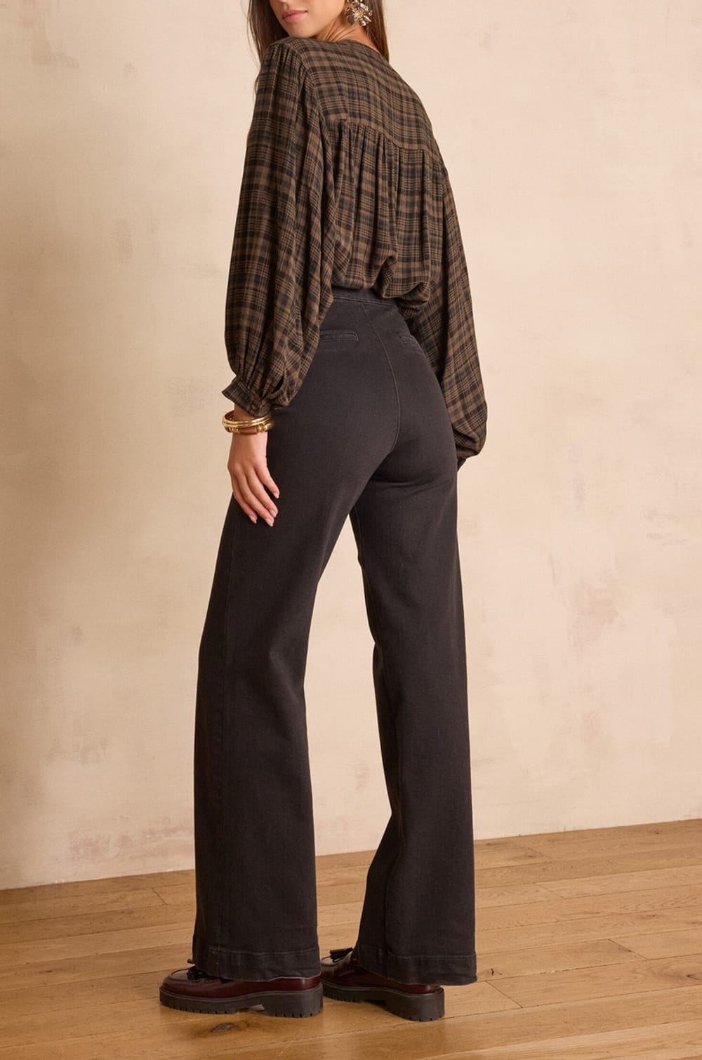 OXAN cotton jeans;${refinementColor}