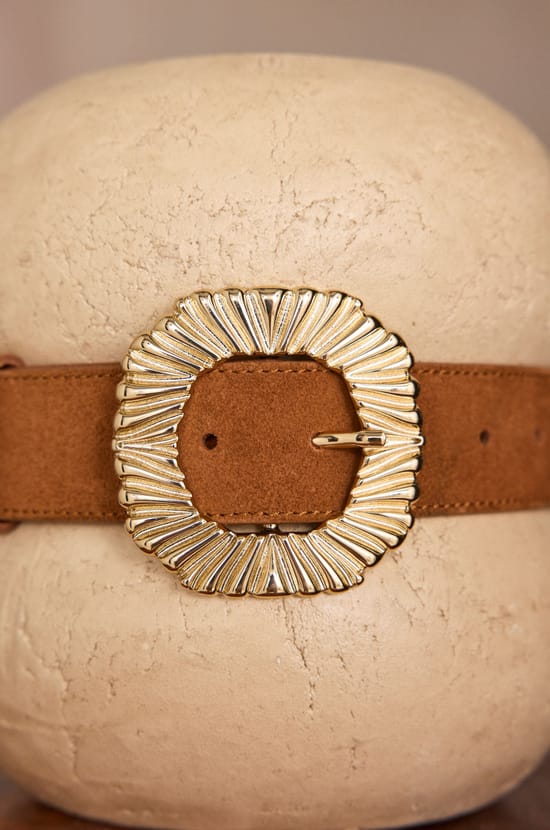 ELISA 100% leather belt;${refinementColor}